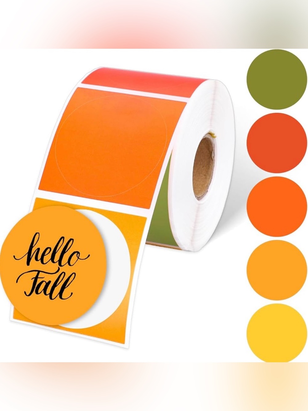 CUSTOM 2” Fall Multi-Color Stickers, 50 total BUY NOW